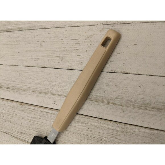 Icing Frosting #2 Brown Spatula Wood Grain Tan Nylon Handle 12 1/2" - Picture 5 of 7